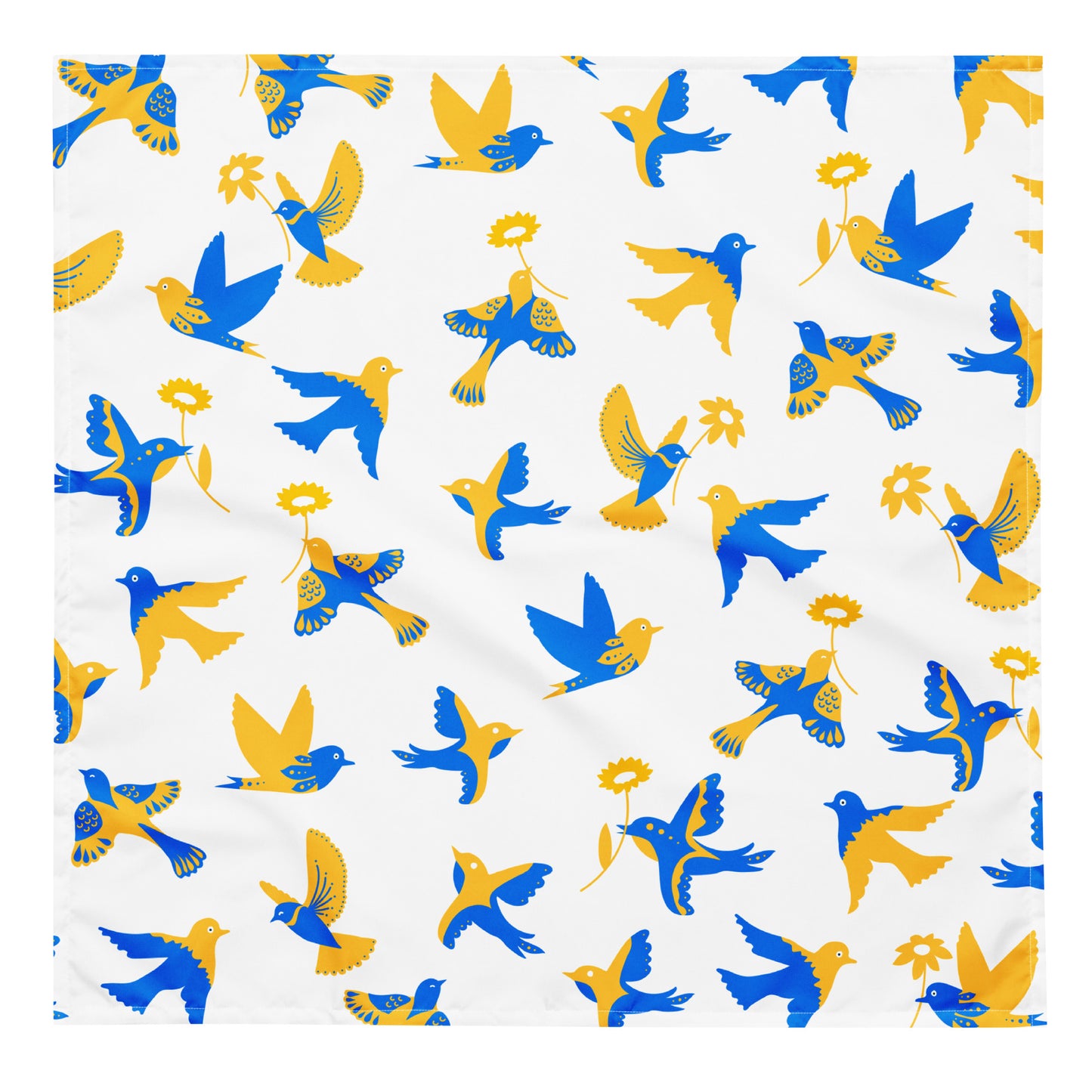 Print bandana - Ukraine Birds (All proceeds donated)