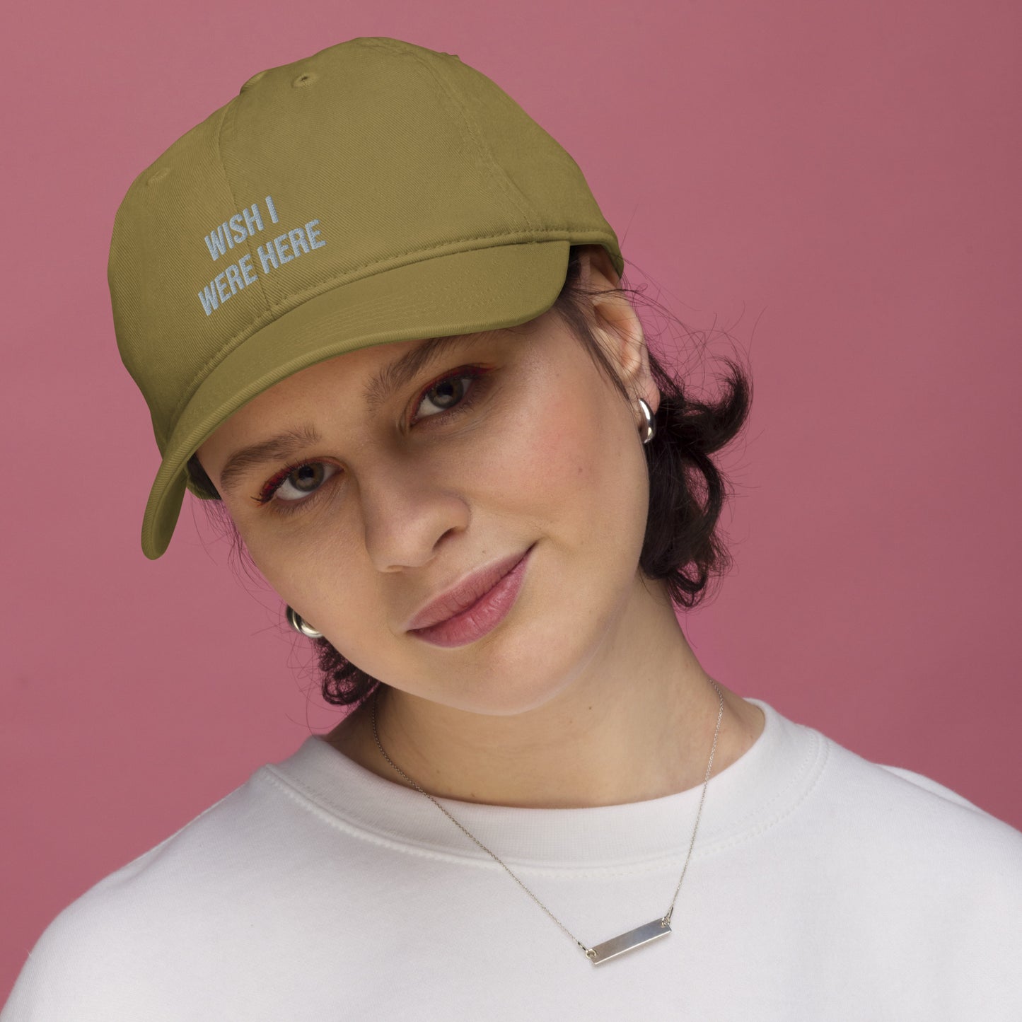 Organic dad hat - Wish I Were Here