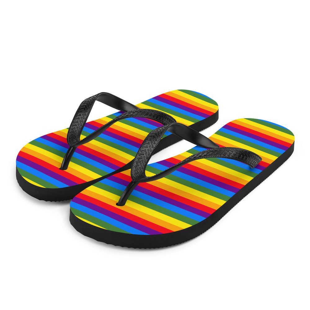 Flip-Flops - Rainbow (all proceeds donated)